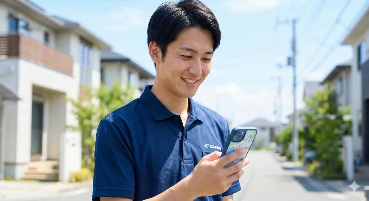 ポスティング業務向けGPS記録アプリ「aiポスティングサポーター」のサービス情報を公開